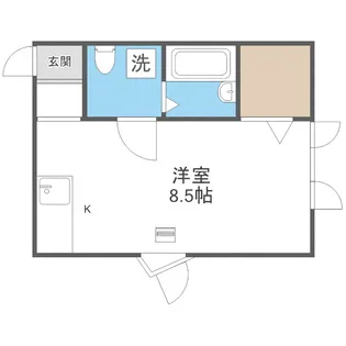 サンホーム館7丁目A棟【305号室】の間取り