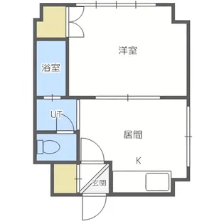 ソニアパレス壱番館【202号室】の間取り