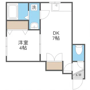 アークコート南郷3丁目・Ⅱ【202号室】の間取り