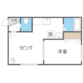 ライズフラット【205号室】の間取り