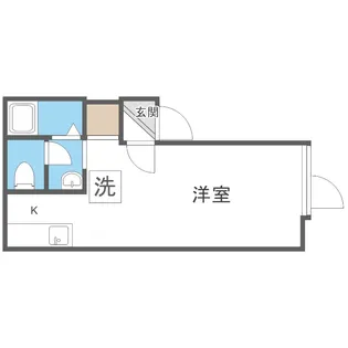 メゾンコリーヌ【102号室】の間取り