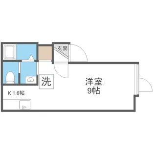 メゾンコリーヌ【202号室】の間取り