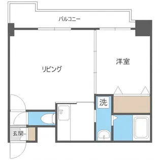 M'stage【601号室】の間取り