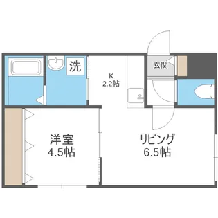 Enchant S-Village16N(エンチャントエスヴィレッジ16N)【105号室】の間取り
