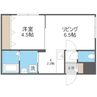 Enchant S-Village16N(エンチャントエスヴィレッジ16N)【401号室】の間取り