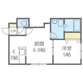 LAPUTA(ラプタ)【2階】の間取り
