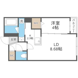 Espoir 本郷(エスポワール本郷)【2階】の間取り