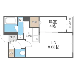Espoir 本郷(エスポワール本郷)【4階】の間取り