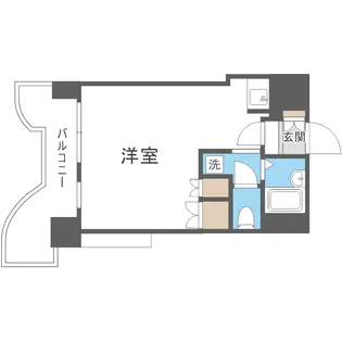 札幌ビオス館【10階】の間取り