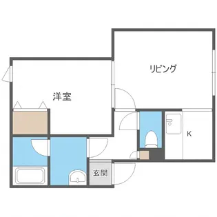 スノーチャイルド【3階】の間取り