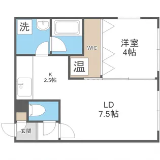 La Vie En Rose(ラビアンローズ)【3階】の間取り