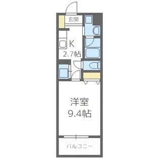 ホーリーフォート南平岸【3階】の間取り