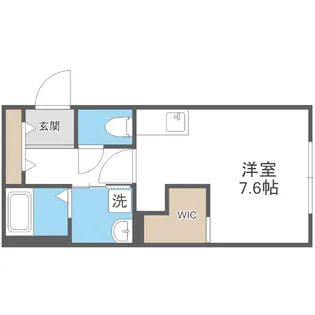 カレラ豊平2nd【3階】の間取り