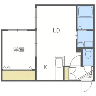 M’SCourt【4階】の間取り