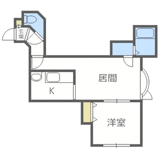 トロンシェ【2階】の間取り