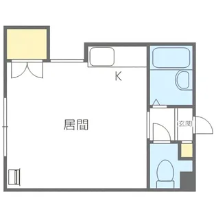 メゾワール裏参道【305号室】の間取り