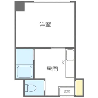 エクセルなかの【307号室】の間取り