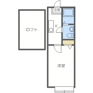 メゾン・ド・パラディソ【1階】の間取り