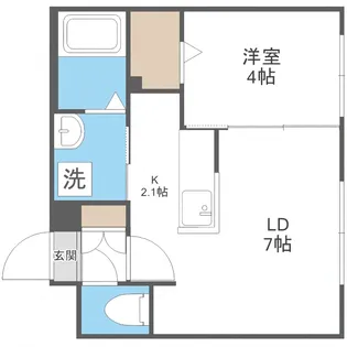 Leaf(リーフ)【3階】の間取り