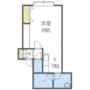 チケン栄通【3階】の間取り