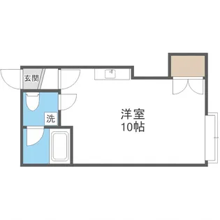 カサ・デ・セフィーロ【102号室】の間取り