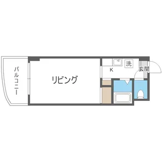 アップルコート白石【202号室】の間取り