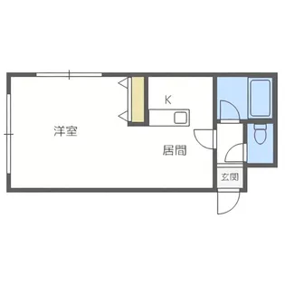 サンハウス白石【3階】の間取り