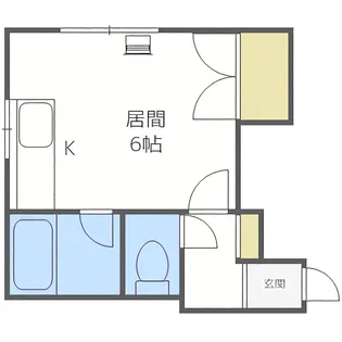 フラワーハイツHS【2階】の間取り