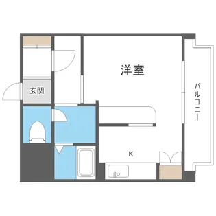 ラフィーネ本郷【602号室】の間取り