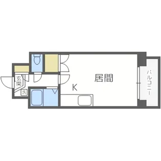 ヌーベルアーバンシティ【8階】の間取り