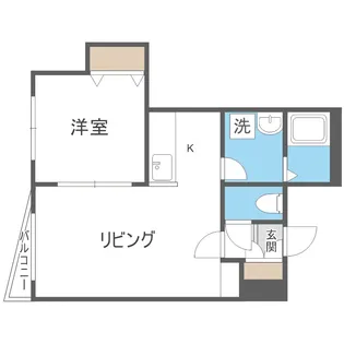 ライムローズ【202号室】の間取り