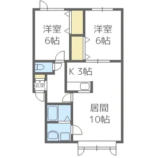 シーケンス【103号室】の間取り