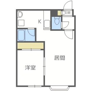 フォレスト中の島【2階】の間取り