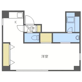 松本ビル2【401号室】の間取り