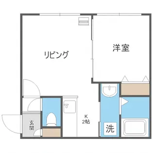 NOON澄川(ヌーン澄川)【4階】の間取り