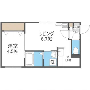 サクセス【3階】の間取り