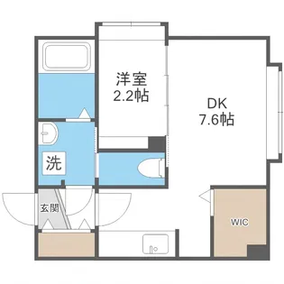 Mtria学園前【2階】の間取り