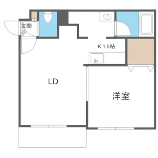 コンフォートステイ南郷通【3階】の間取り