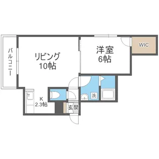 フォルシュ中の島【1階】の間取り