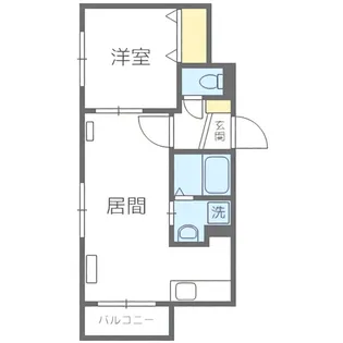 ジョヴァンニ菊水【2階】の間取り