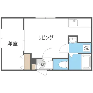 Forest Park 南郷13(フォレストパーク南郷13)【1階】の間取り