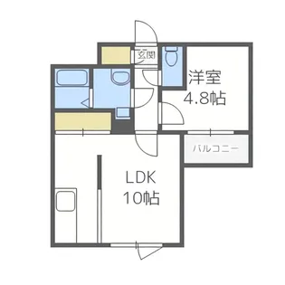 イルフィーレ【4階】の間取り