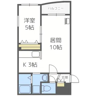 リッチモンド豊平公園【2階】の間取り