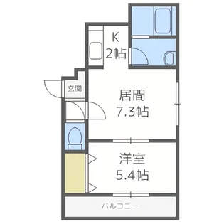Moon Face(ムーンフェイス)【4階】の間取り