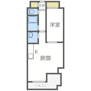 エ・アロール705【801号室】の間取り