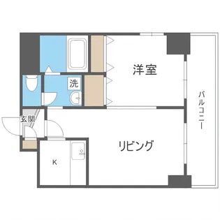 アーク菊水43【2階】の間取り
