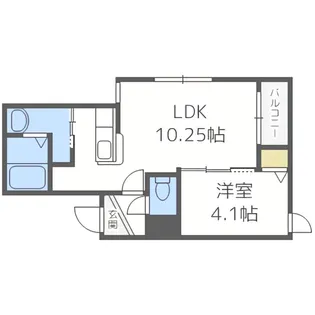 インデックス中の島【4階】の間取り