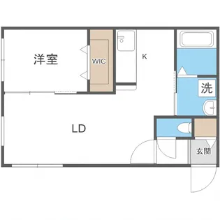 Ridges南郷(リッジス南郷)【2階】の間取り