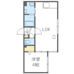 ボヤージュドゥロワ【2階】の間取り