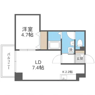 LEE SPACE N4【3階】の間取り